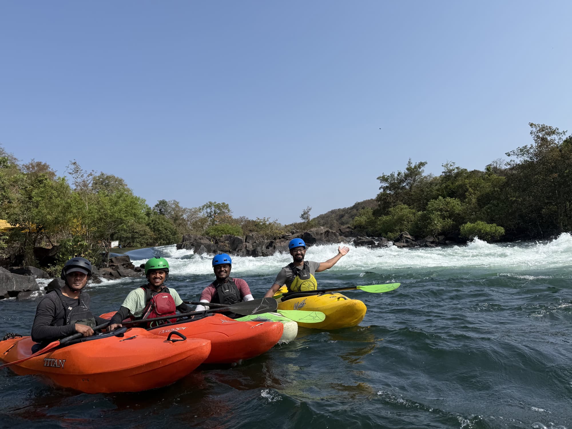 White Water Kayaking Foundation Course - National Outdoor School