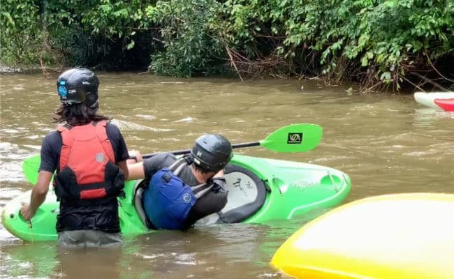 Instructors giving personal