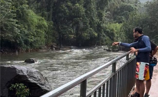 Rapid scouting before kayaking