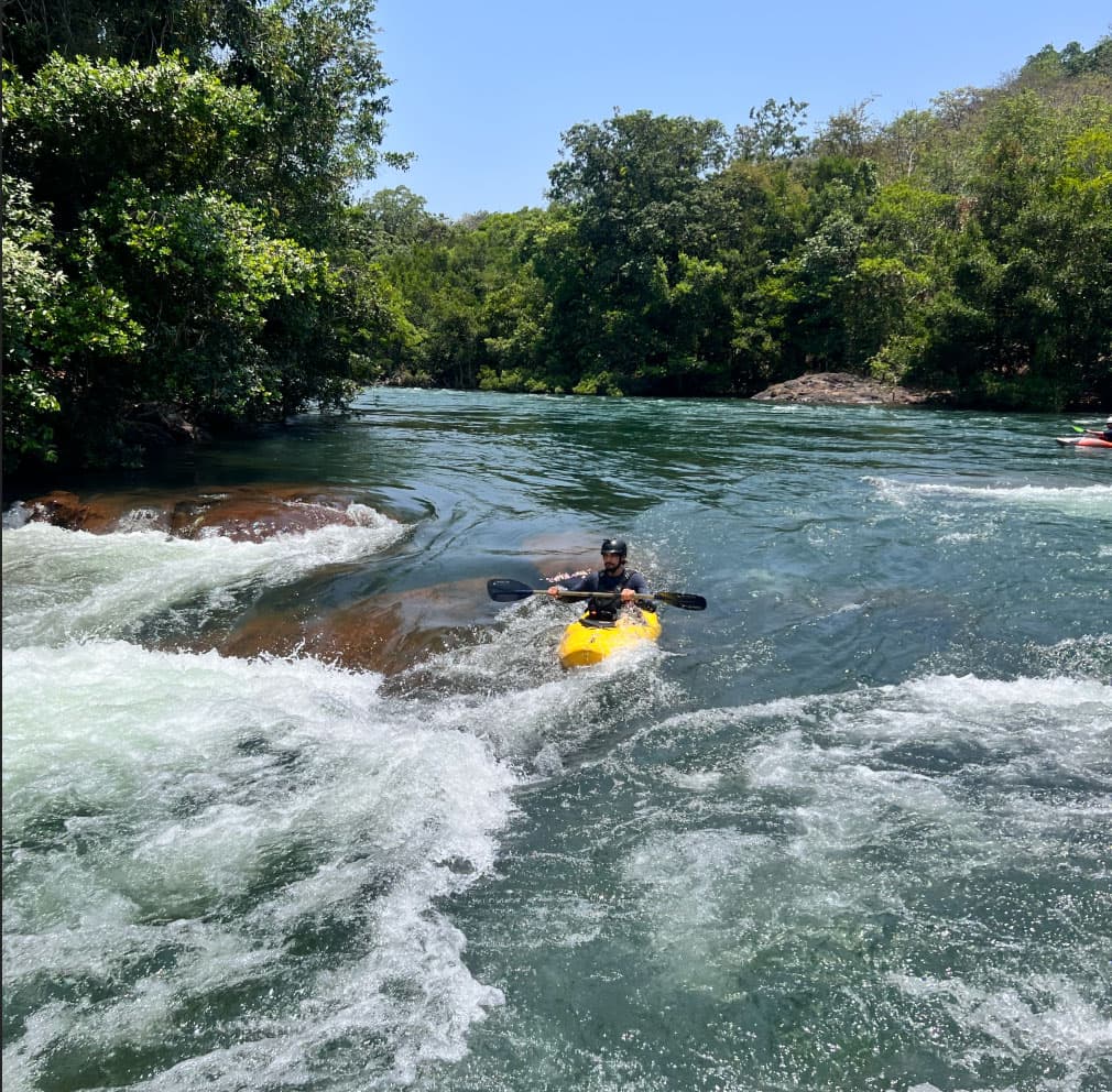 Guided kayaking trip