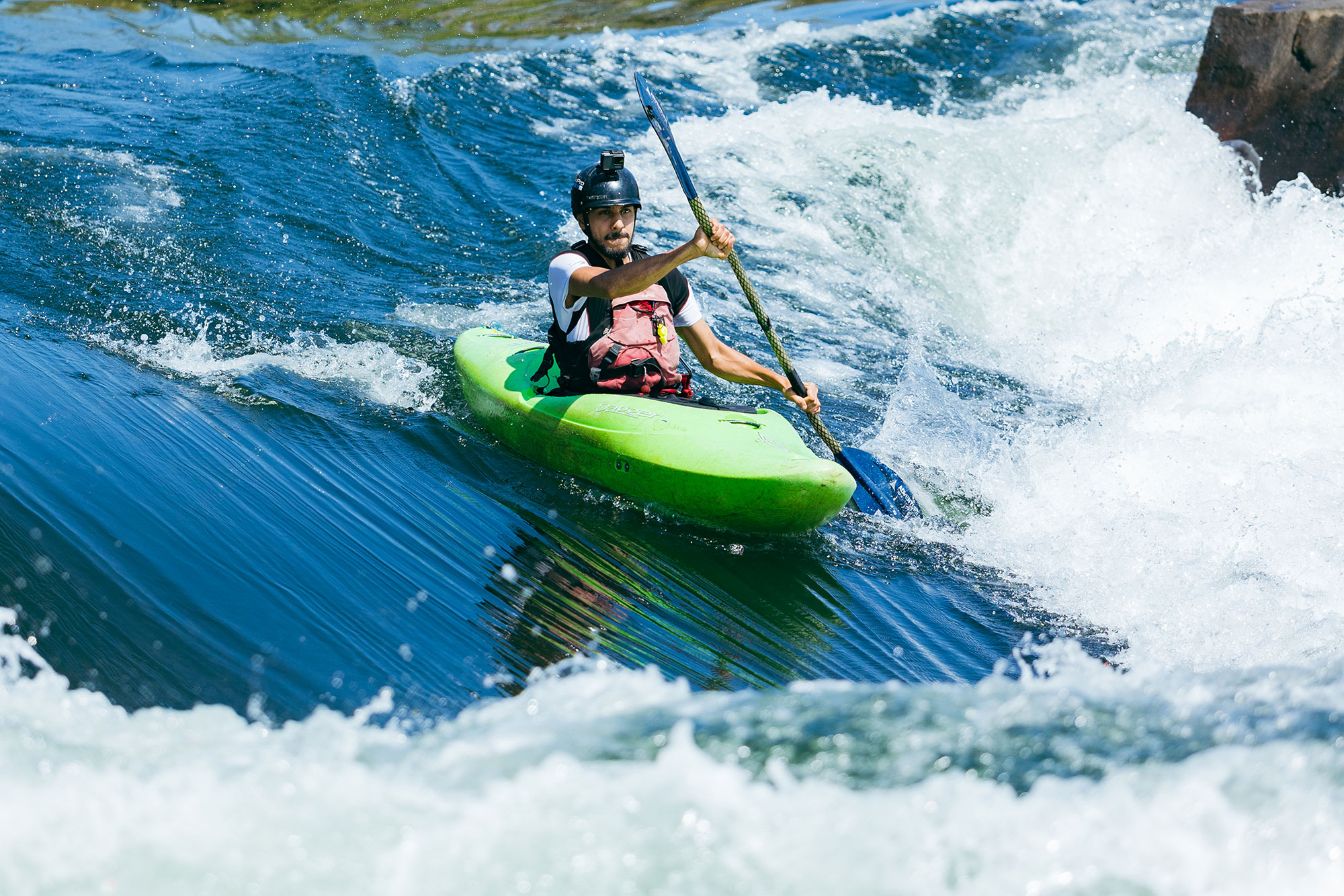 Running the first rapid
